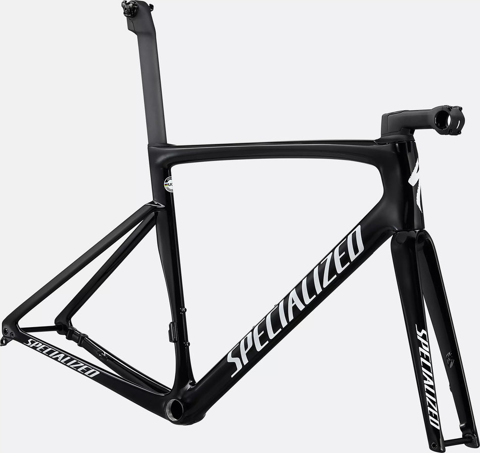 Specialized TARMAC SL7 10R Frame Set - Black White - WF Rahmenset