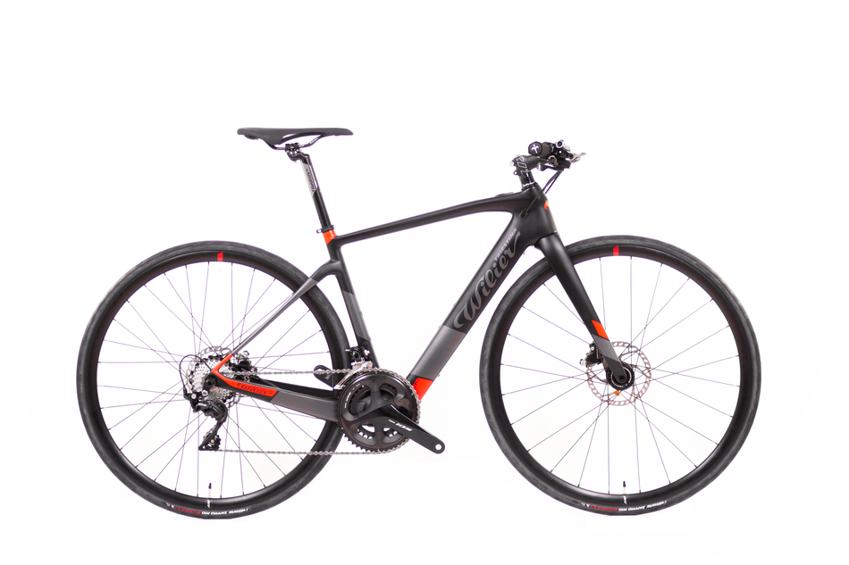 Wilier Cento1 Hybrid Carbon - Shimano 105 R7020 - Wilier HY-NDR28AC - Flat Lenker