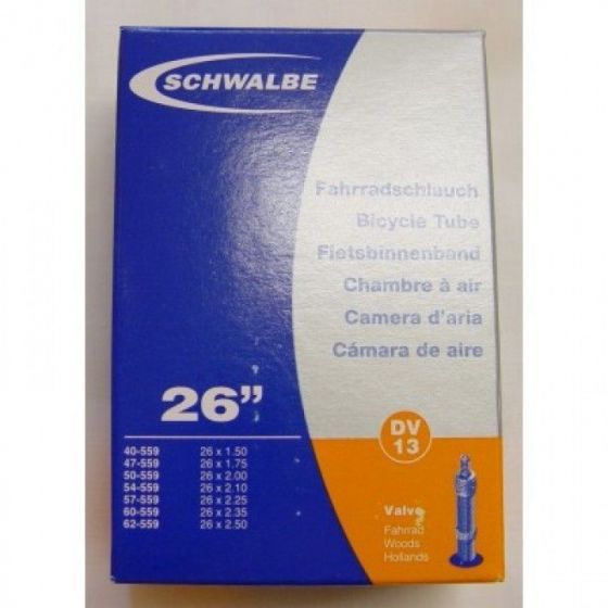 Schwalbe Schlauch Nr. 13 (DV 40mm) long 26"