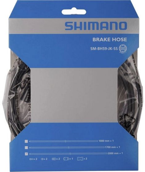 Shimano Bremsleitung SM-BH59-JK - 2000mm - schwarz