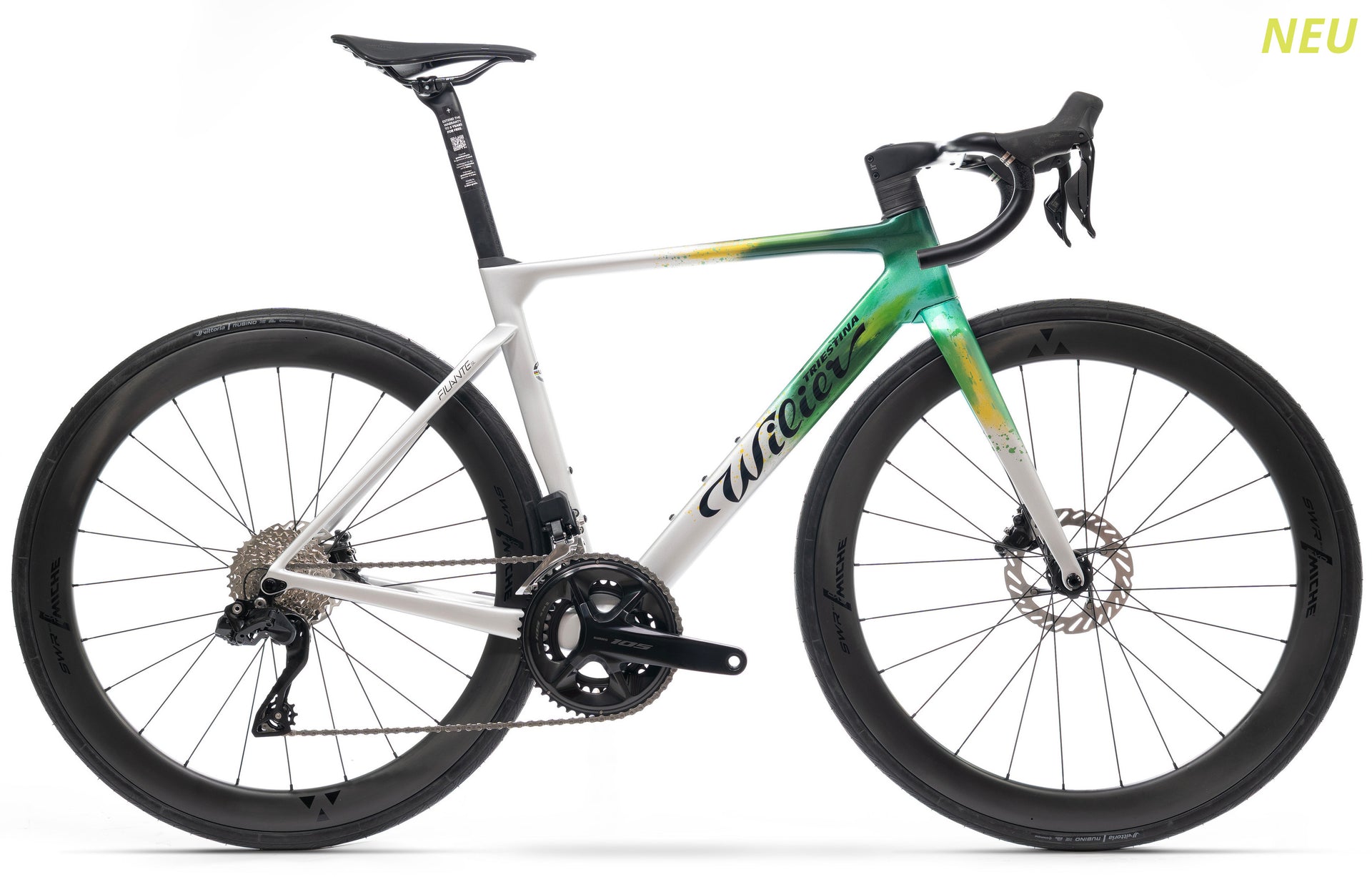 wilier e bike rennrad Wilier Filante SL - Shimano 105 Di2 - PM - Miche S50