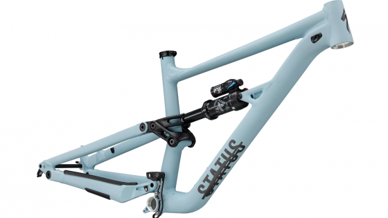 Specialized Status 160 Rahmenset - OVP S5/XL (178-193cm) | Satin Arctic Blue / Smoke