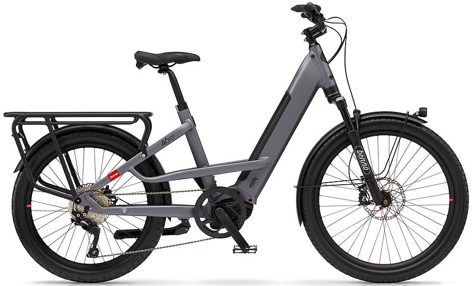 Benno Bikes 46ER 10D - Performance CX - Easy On - 2023 *Testrad* (Farbe: Anthracite Grey) 