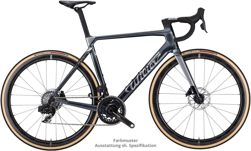 Wilier Filante SLR Disc - Campagnolo Super Record EPS 2x12 - Wilier Slr42kc Carbon - 2024 L | F10 Moon Grey Glossy