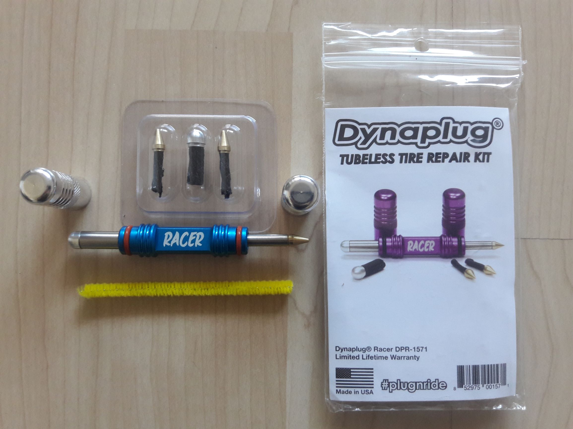 dynaplug racer tubeless tyre repair kit