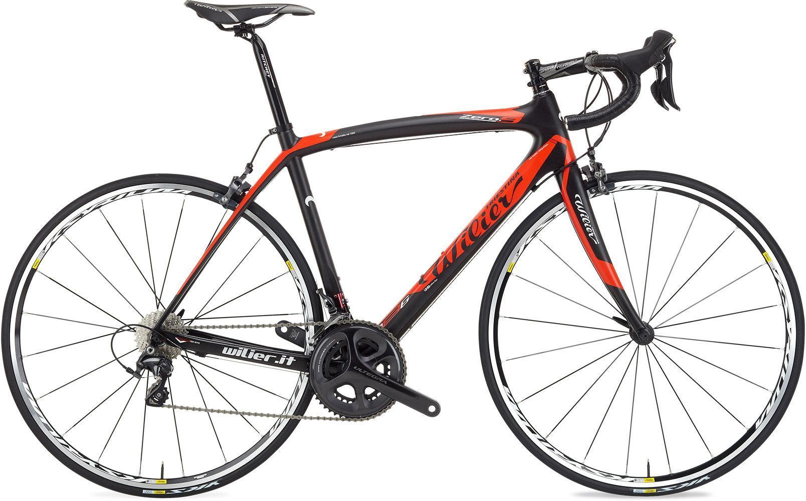 Wilier zero 9 2015 noir rouge fluo mat